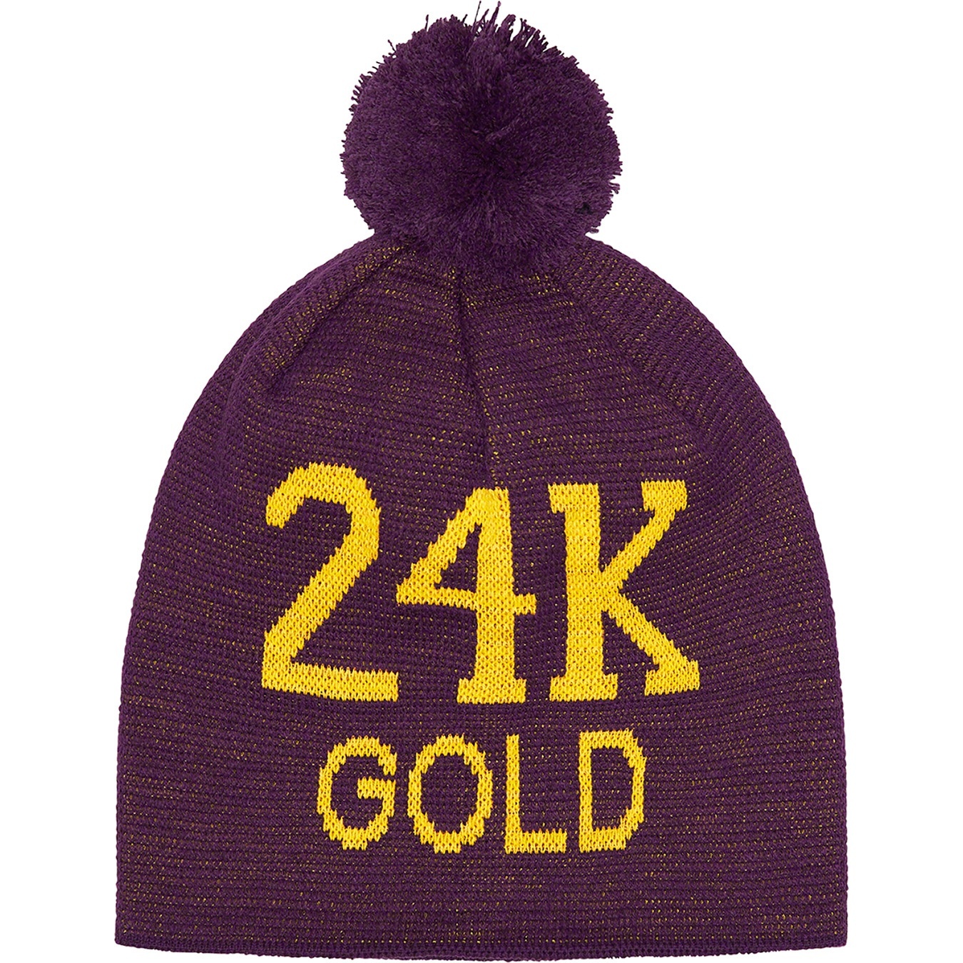 24k Gold Cuffless Beanie view 4